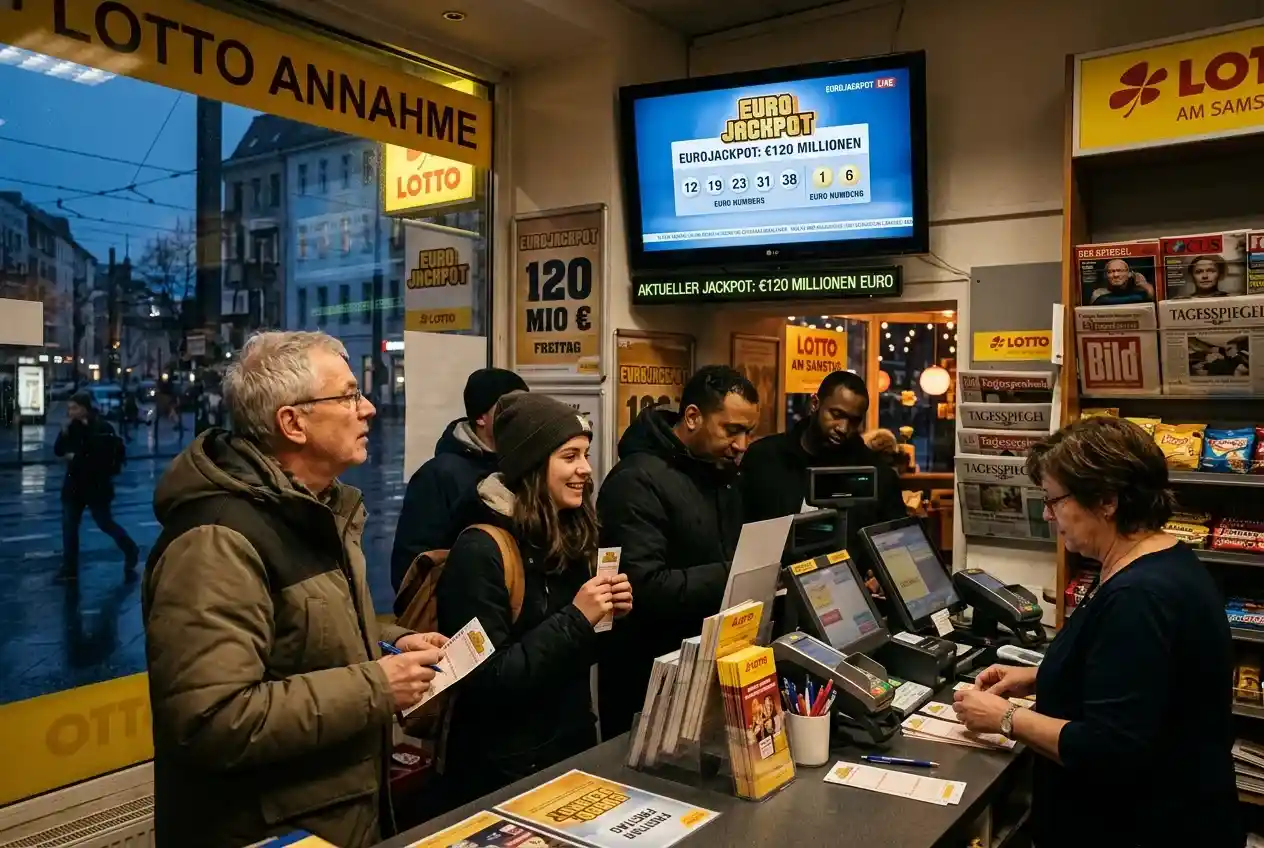 Eurojackpot 120 million euros in Germany